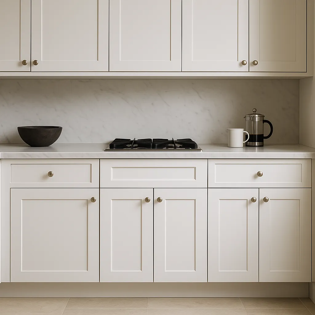 Design House Brookings Solid Wood Shaker Base Kitchen Cabinet, White Finish, photo 2 of 4