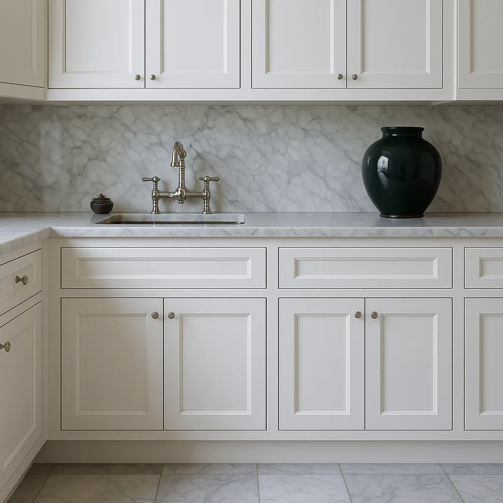 Design House Brookings Solid Wood Shaker Base Kitchen Cabinet, White Finish, photo 3 of 4