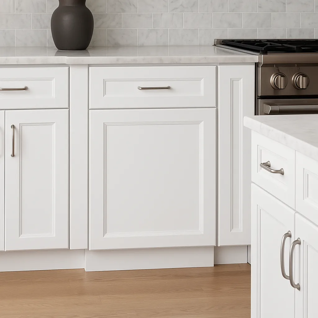 PELHAM & WHITE Keyport Shaker White Plywood Kitchen Cabinet - Tool-Free Assembly, photo 4 of 4