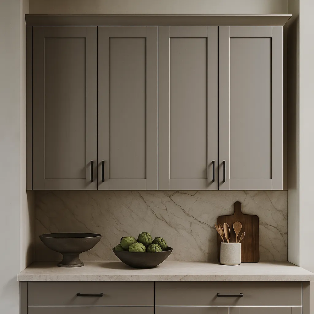 MILL'S PRIDE Richmond Vesuvius Gray Plywood Shaker Wall Kitchen Cabinet - Ready to Assemble, photo 2 of 4