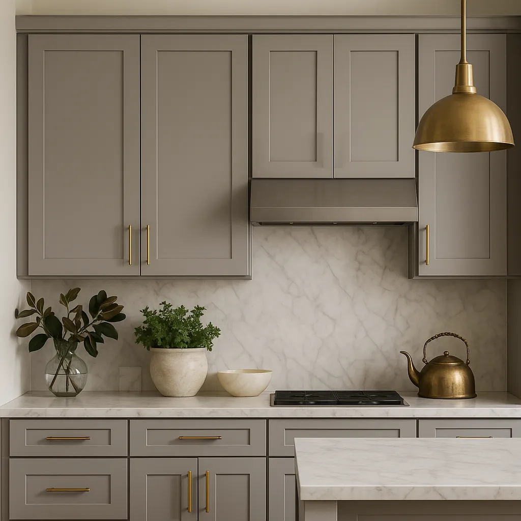 MILL'S PRIDE Richmond Vesuvius Gray Plywood Shaker Wall Kitchen Cabinet - Ready to Assemble, photo 4 of 4