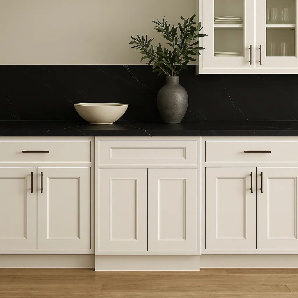 CASAINC 24" White Shaker Kitchen Base Cabinet with Drawer, photo 4 of 4