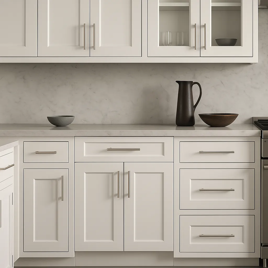 CASAINC 24" White Shaker Kitchen Base Cabinet with Drawer, photo 3 of 4