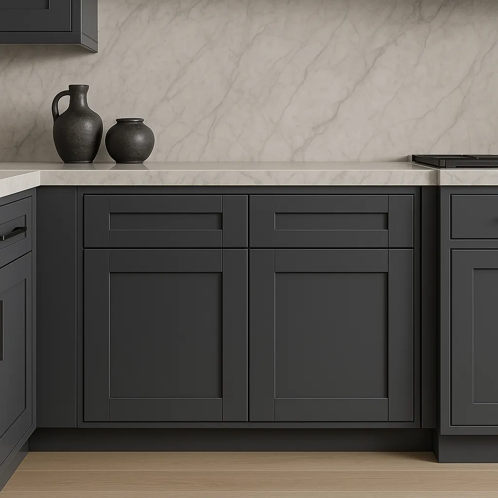 MILL'S PRIDE Richmond Venetian Onyx Shaker Sink Base Cabinet, 36 in W x 24 in D x 34.5 in H, photo 2 of 4