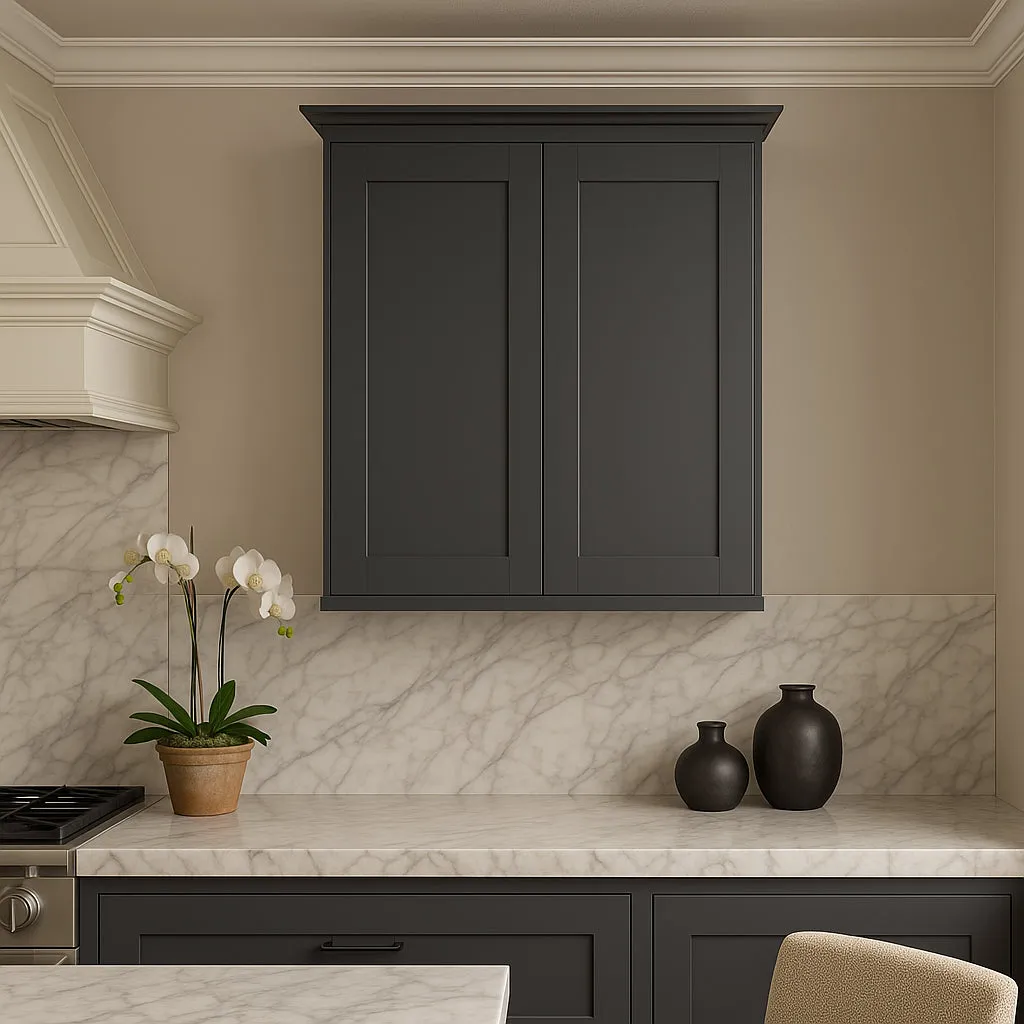 MILL'S PRIDE Richmond Venetian Onyx Plywood Shaker Wall Kitchen Cabinet, 30x12x36 in, photo 2 of 4