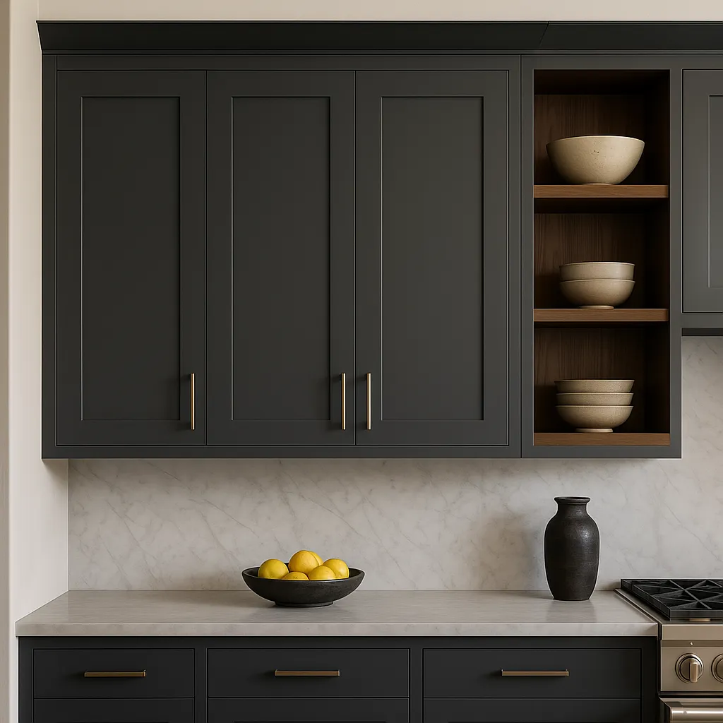 MILL'S PRIDE Richmond Venetian Onyx Plywood Shaker Wall Kitchen Cabinet, 30x12x36 in, photo 4 of 4