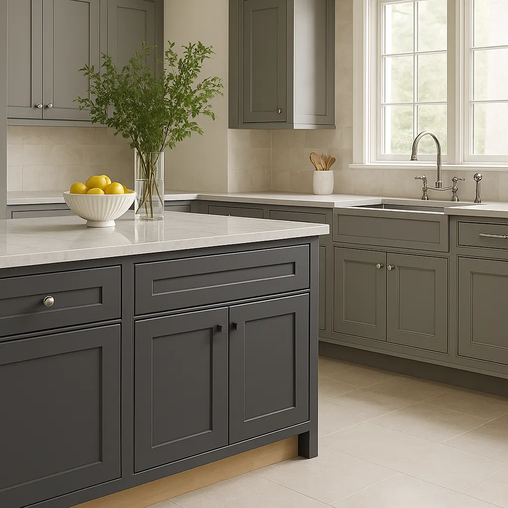 MILL'S PRIDE Richmond Venetian Onyx Shaker Base Kitchen Cabinet, Soft Close, 30x24x34.5 in, photo 3 of 4