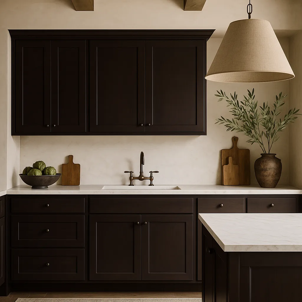 Design House Brookings Solid Wood Shaker Wall Kitchen Cabinet in Espresso, photo 4 of 4