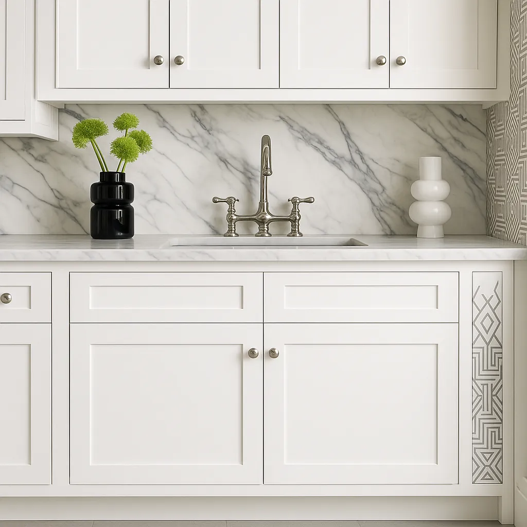 Plywell Shaker Sink Base Cabinet, Ready to Assemble, White, 42x34.5x24 in., photo 3 of 4