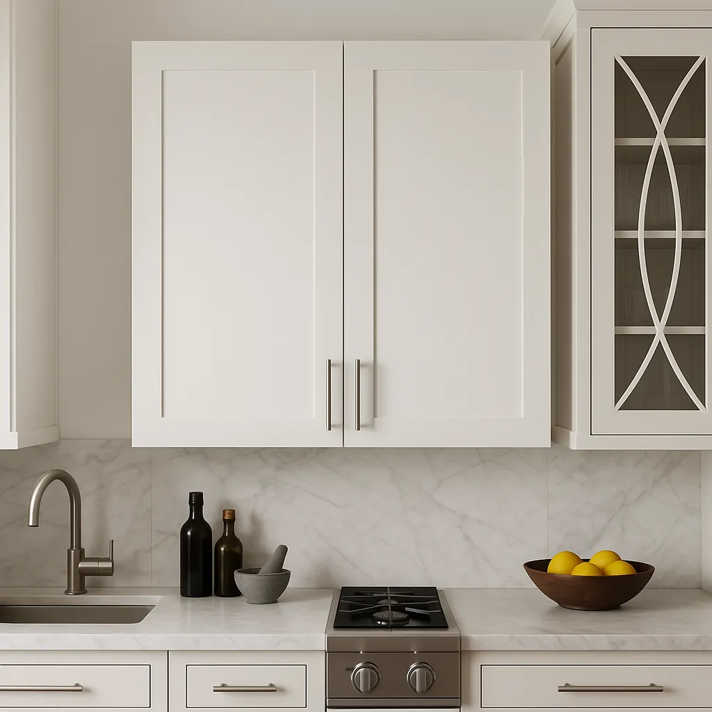 Plywell Shaker Double Door Wall Cabinet, 36x42x12 in, White, photo 4 of 4