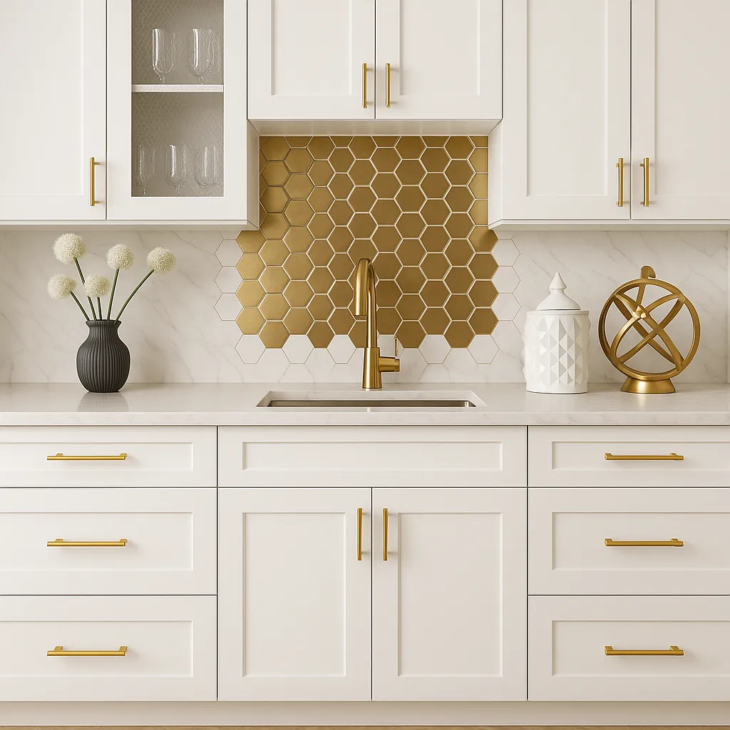 Plywell Shaker Sink Base Cabinet, Ready to Assemble, White, 27x34.5x24 in., photo 4 of 4