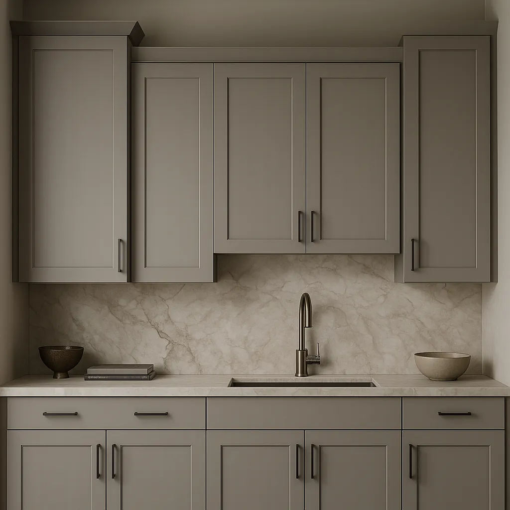 MILL'S PRIDE Richmond Vesuvius Gray Plywood Shaker Wall Kitchen Cabinet - Ready to Assemble, photo 2 of 4