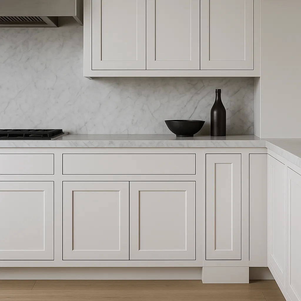 PELHAM & WHITE Keyport Shaker White Plywood Kitchen Cabinet - Tool-Free Assembly, photo 2 of 4