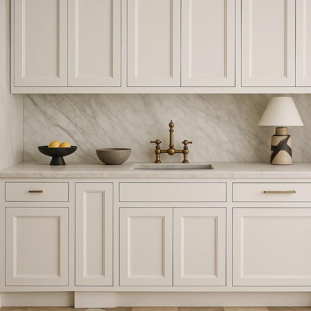 PELHAM & WHITE Keyport Shaker White Plywood Kitchen Cabinet - Tool-Free Assembly, photo 4 of 4