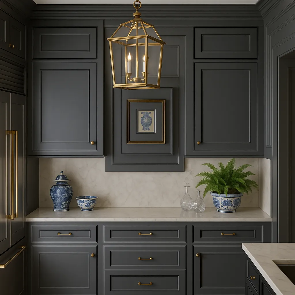 MILL'S PRIDE Richmond Venetian Onyx Plywood Shaker Wall Kitchen Cabinet, 18x12x30, photo 4 of 4