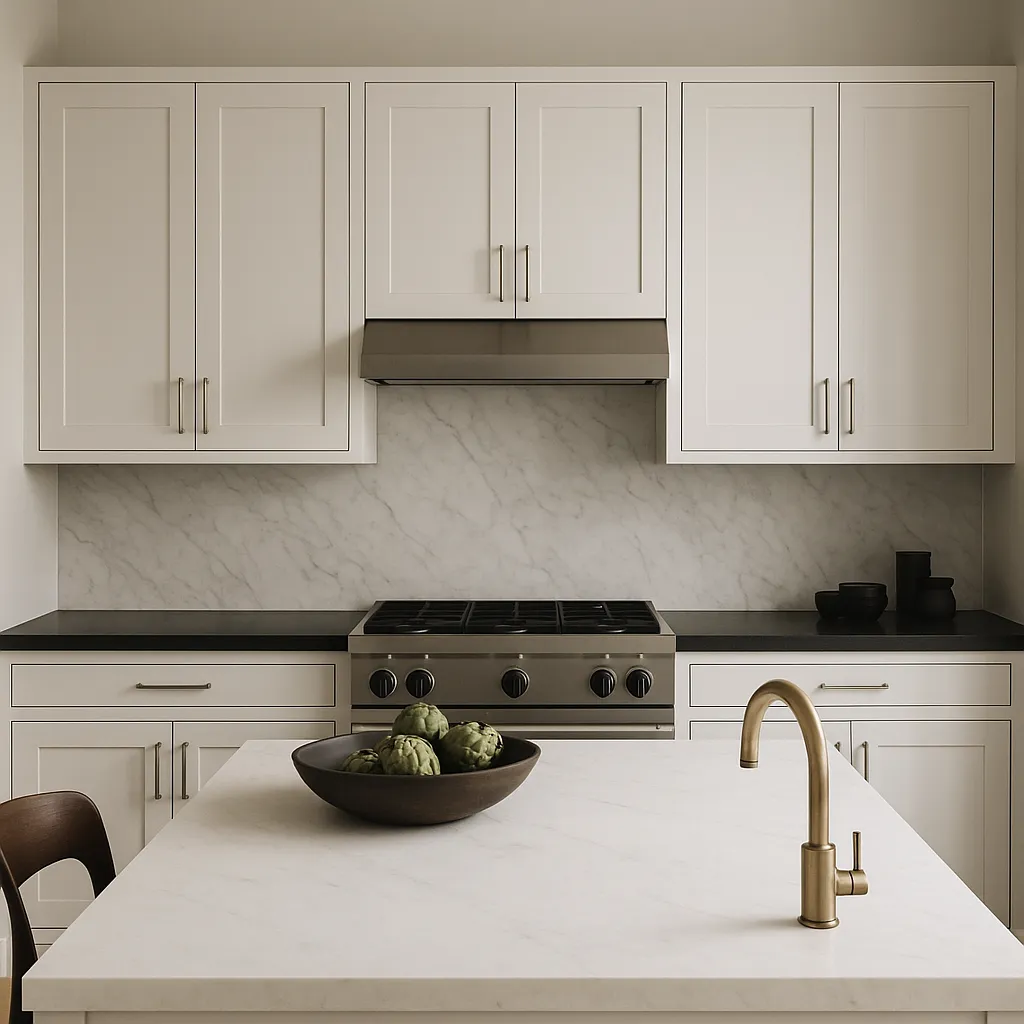 Design House Brookings Shaker 2-Door Wall Kitchen Cabinet in White, photo 2 of 4