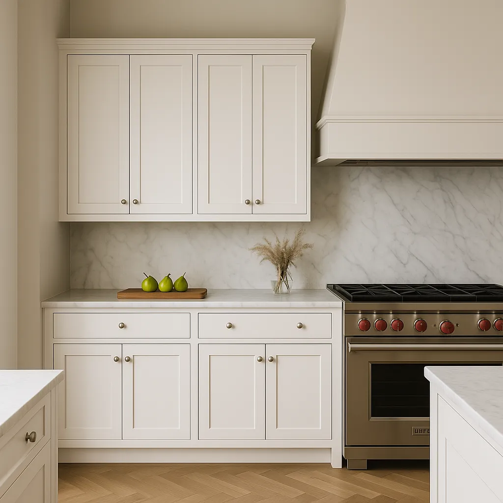 Design House Brookings Shaker 2-Door Wall Kitchen Cabinet in White, photo 3 of 4