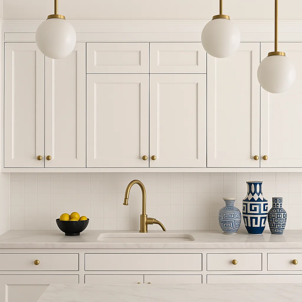 Design House Brookings Shaker 2-Door Wall Kitchen Cabinet in White, photo 4 of 4