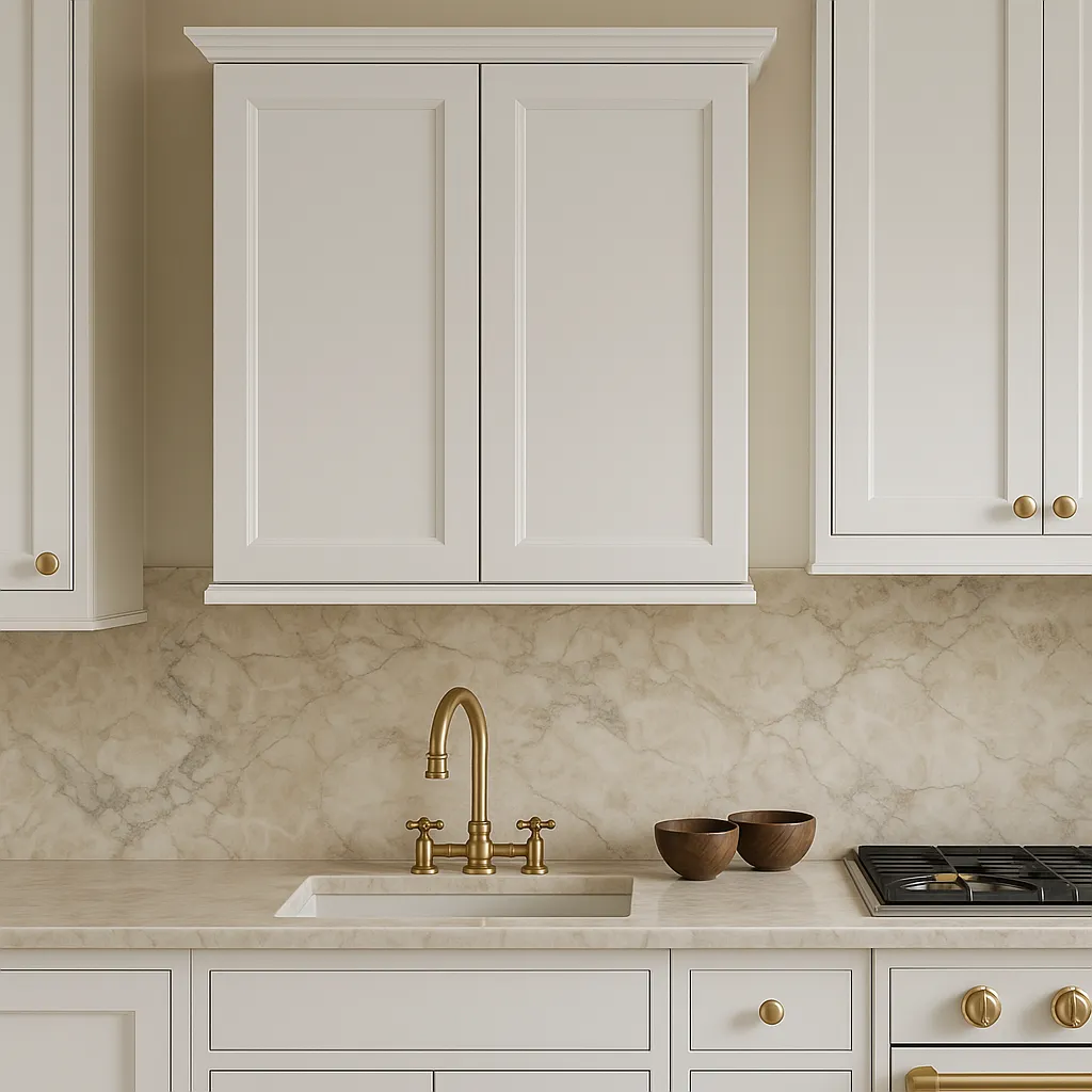 PELHAM & WHITE Keyport Shaker Wall Kitchen Cabinet, 27 in. W x 12 in. D x 30 in. H, White, photo 3 of 4
