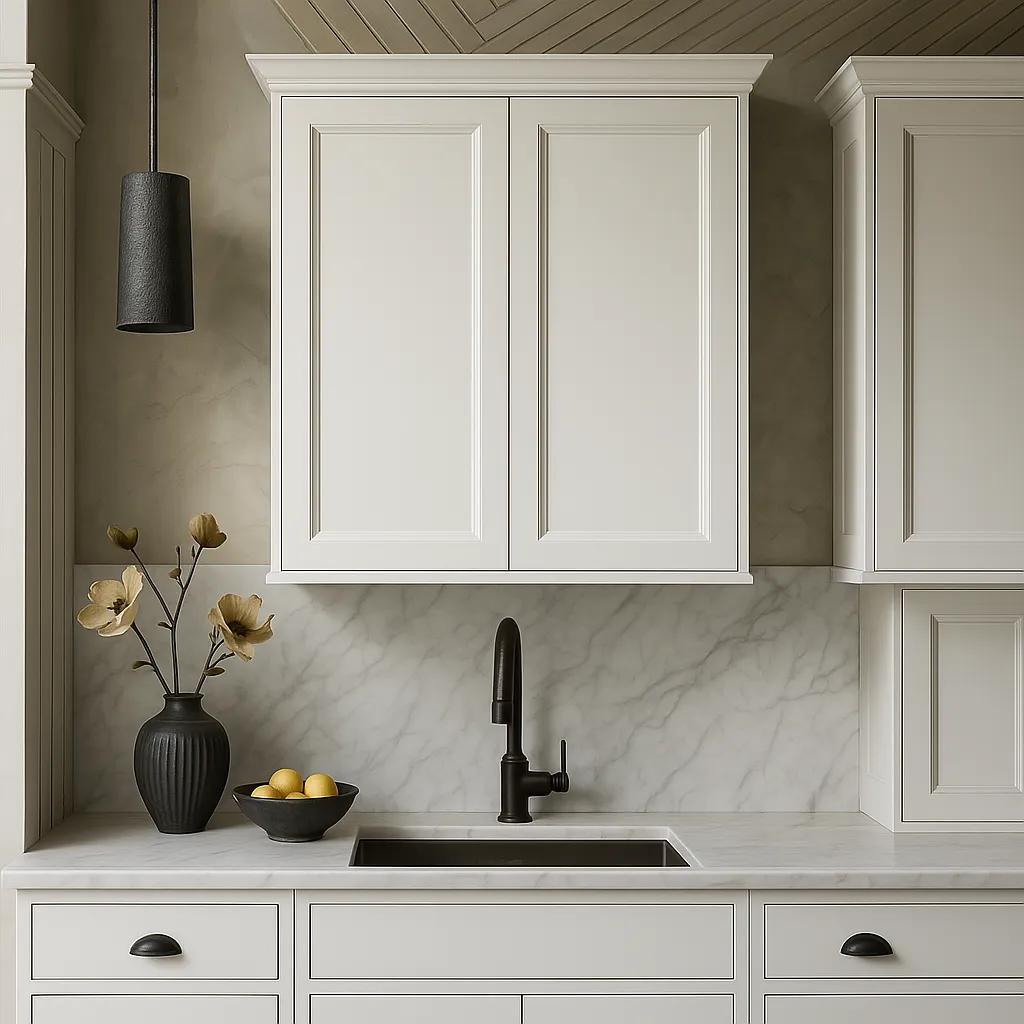 PELHAM & WHITE Keyport Shaker Wall Kitchen Cabinet, 27 in. W x 12 in. D x 30 in. H, White, photo 4 of 4