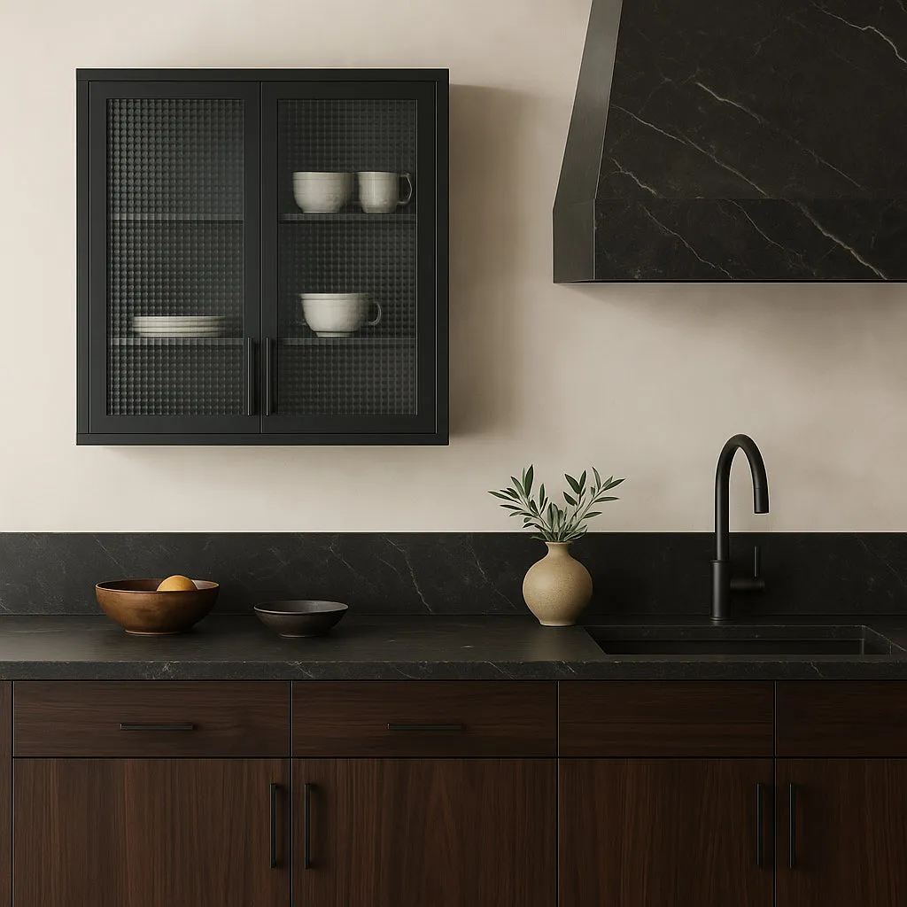 Aoibox Steel Wall Mounted Cabinet with Glass Door, 31.50 in. W x 11.80 in. D x 30 in. H, photo 6 of 8