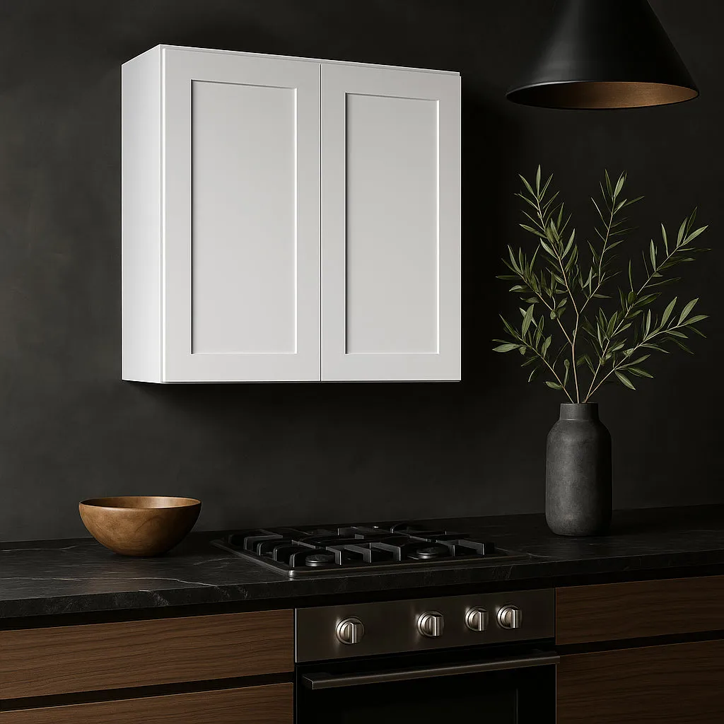 Design House Brookings Shaker Style Wall Kitchen Cabinet, White, Ready to Assemble, photo 3 of 4