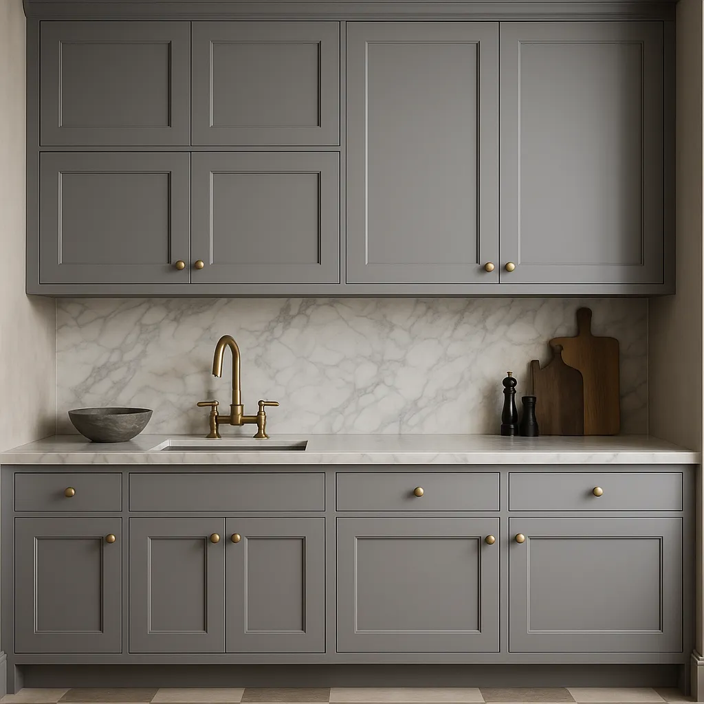 HOMEIBRO Newport Shaker Style Wall Kitchen Cabinet - 33x24x15 Inches, photo 2 of 4