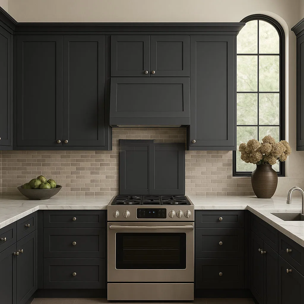 MILL'S PRIDE Richmond Venetian Onyx Plywood Shaker Wall Kitchen Cabinet, 30x12x30, photo 2 of 4