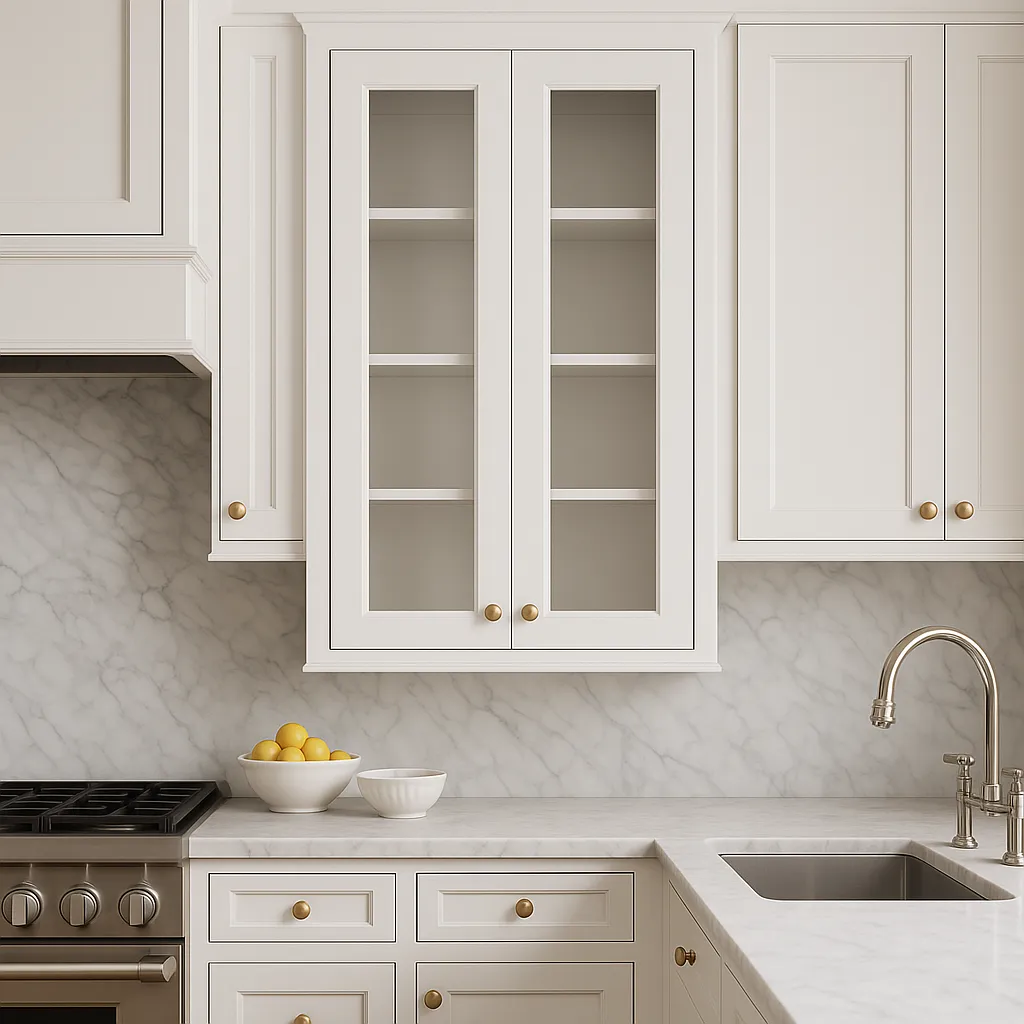 HOMEIBRO Shaker Dove Plywood Wall Kitchen Cabinet, 24x12x42 in, Ready to Assemble, photo 4 of 4