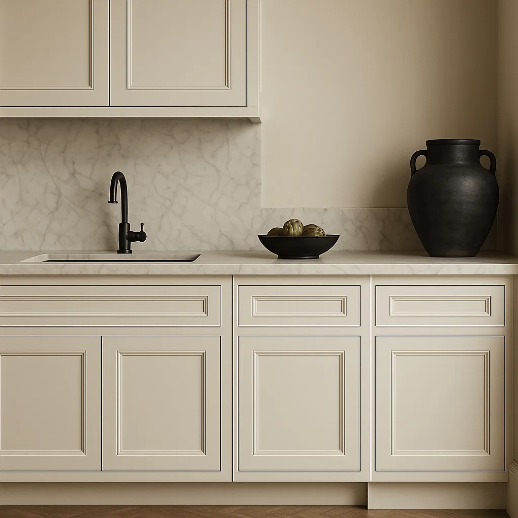 LIFEART CABINETRY Newport Ready to Assemble Base Cabinet with 1-Door and 1-Drawer in Classic White, photo 3 of 8