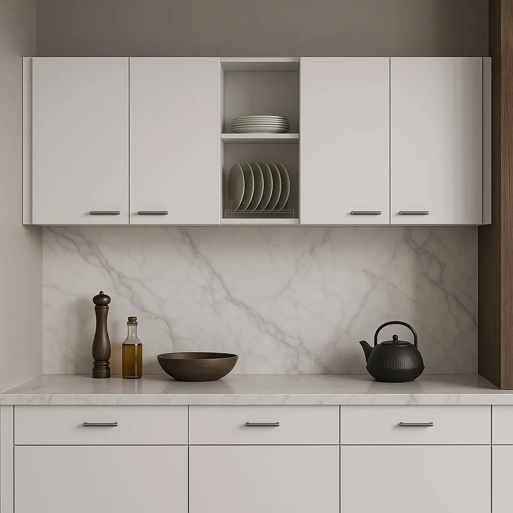 Adrinfly White Particle Board Kitchen Cabinet - Ready to Assemble, photo 2 of 4