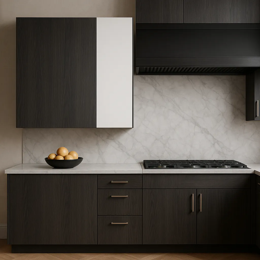 Cambridge Carbon Marine Blind Wall Kitchen Cabinet - Quick Assemble, Modern Style, photo 3 of 4