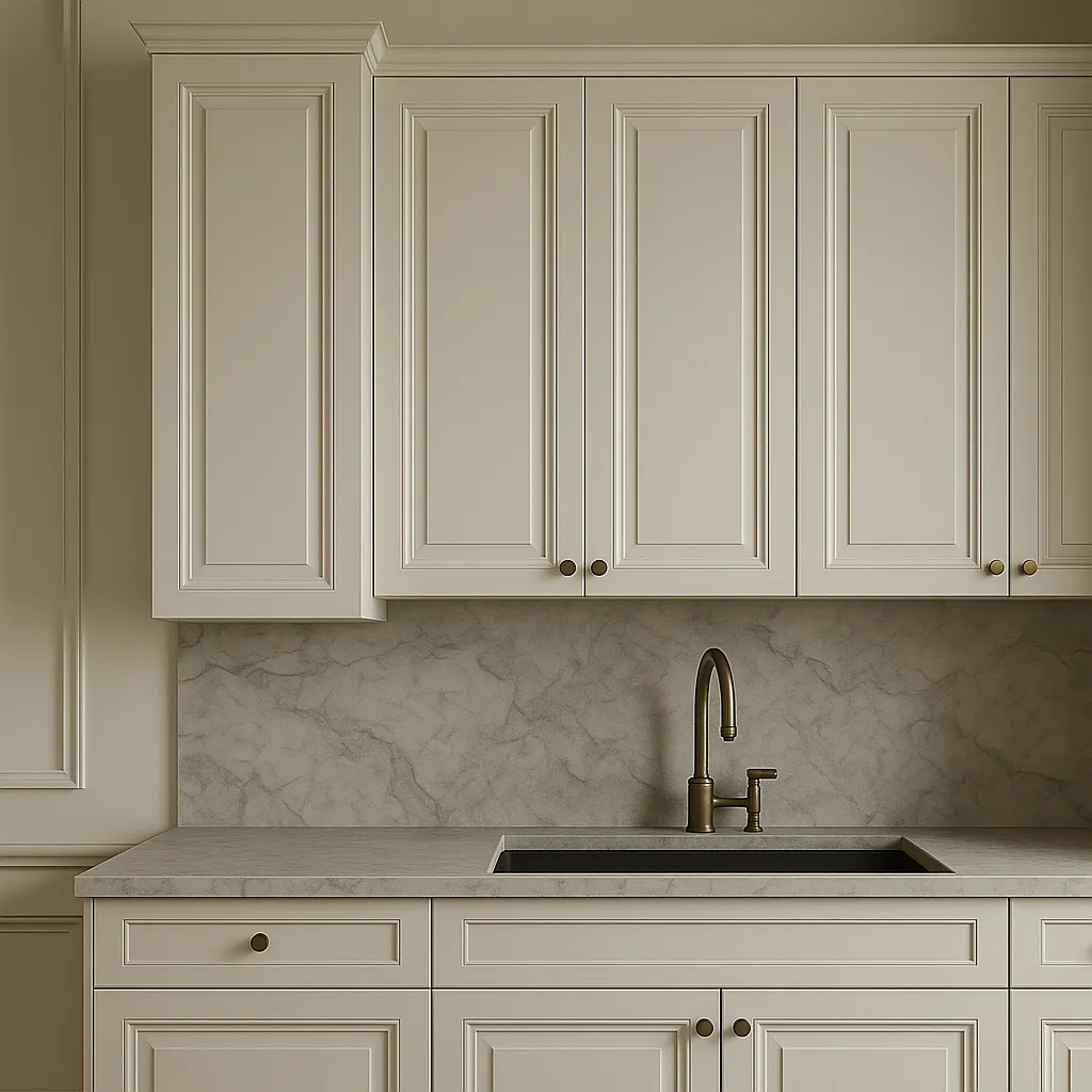 LIFEART CABINETRY Newport Ready to Assemble Wall Cabinet with Adjustable Shelves in Classic White, photo 2 of 4