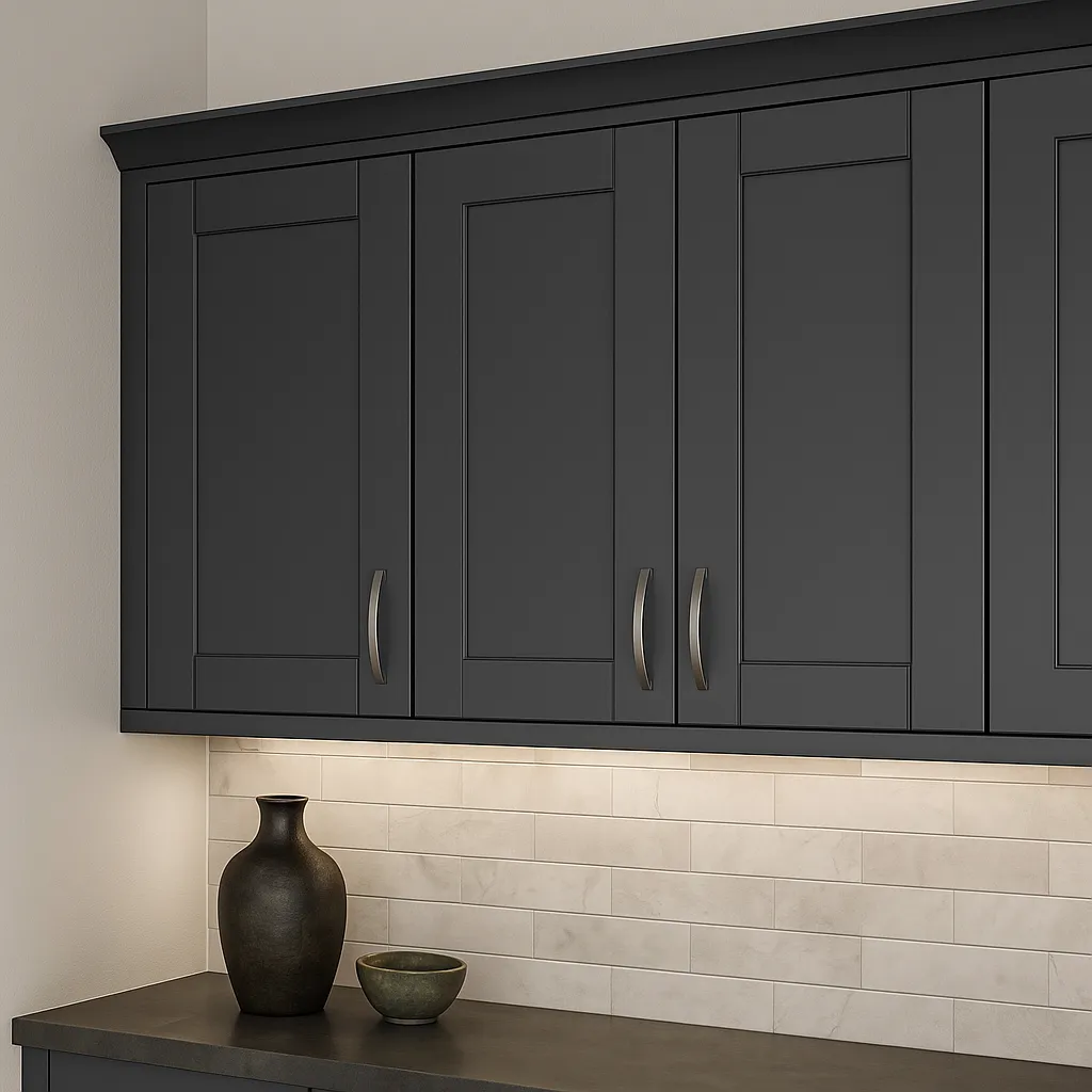 MILL'S PRIDE Richmond Venetian Onyx Plywood Shaker Wall Kitchen Cabinet - 21" W x 12" D x 30" H, photo 2 of 4
