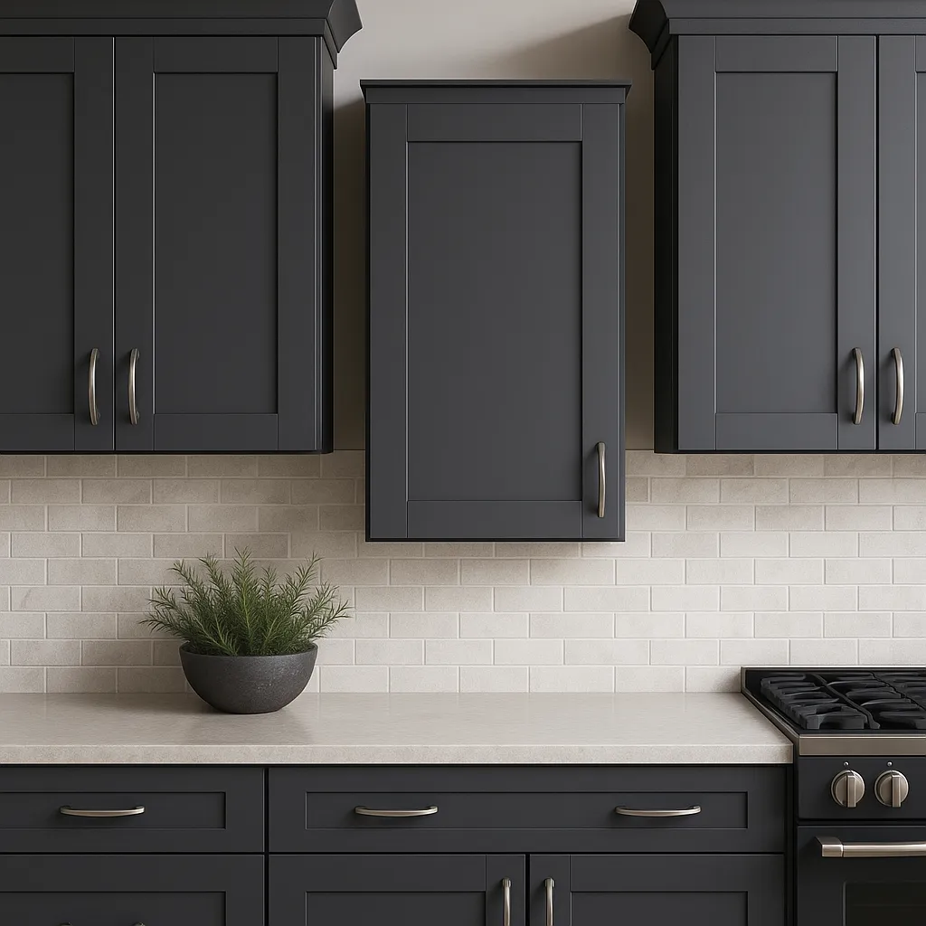 MILL'S PRIDE Richmond Venetian Onyx Plywood Shaker Wall Kitchen Cabinet - 21" W x 12" D x 30" H, photo 3 of 4