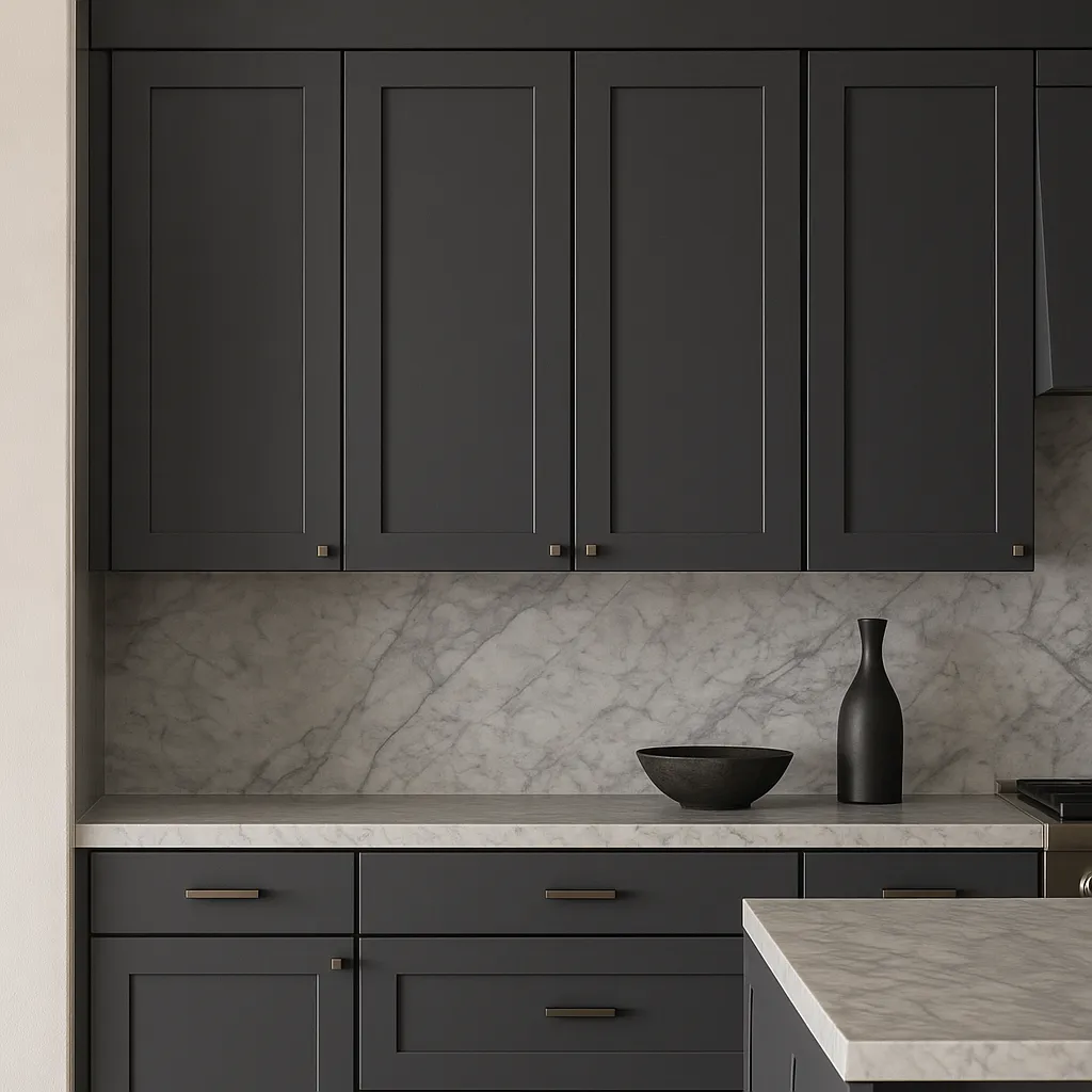 MILL'S PRIDE Richmond Venetian Onyx Plywood Shaker Wall Kitchen Cabinet, 18x12x36 in, photo 2 of 4
