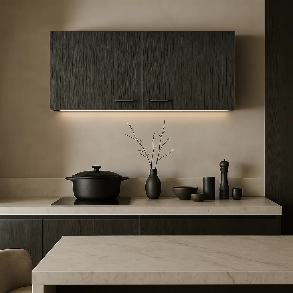 Aoibox Ready to Assemble Wall Cabinet in Smokey and White, 39.3 in. W x 12.6 in. D x 19.3 in. H, photo 3 of 4