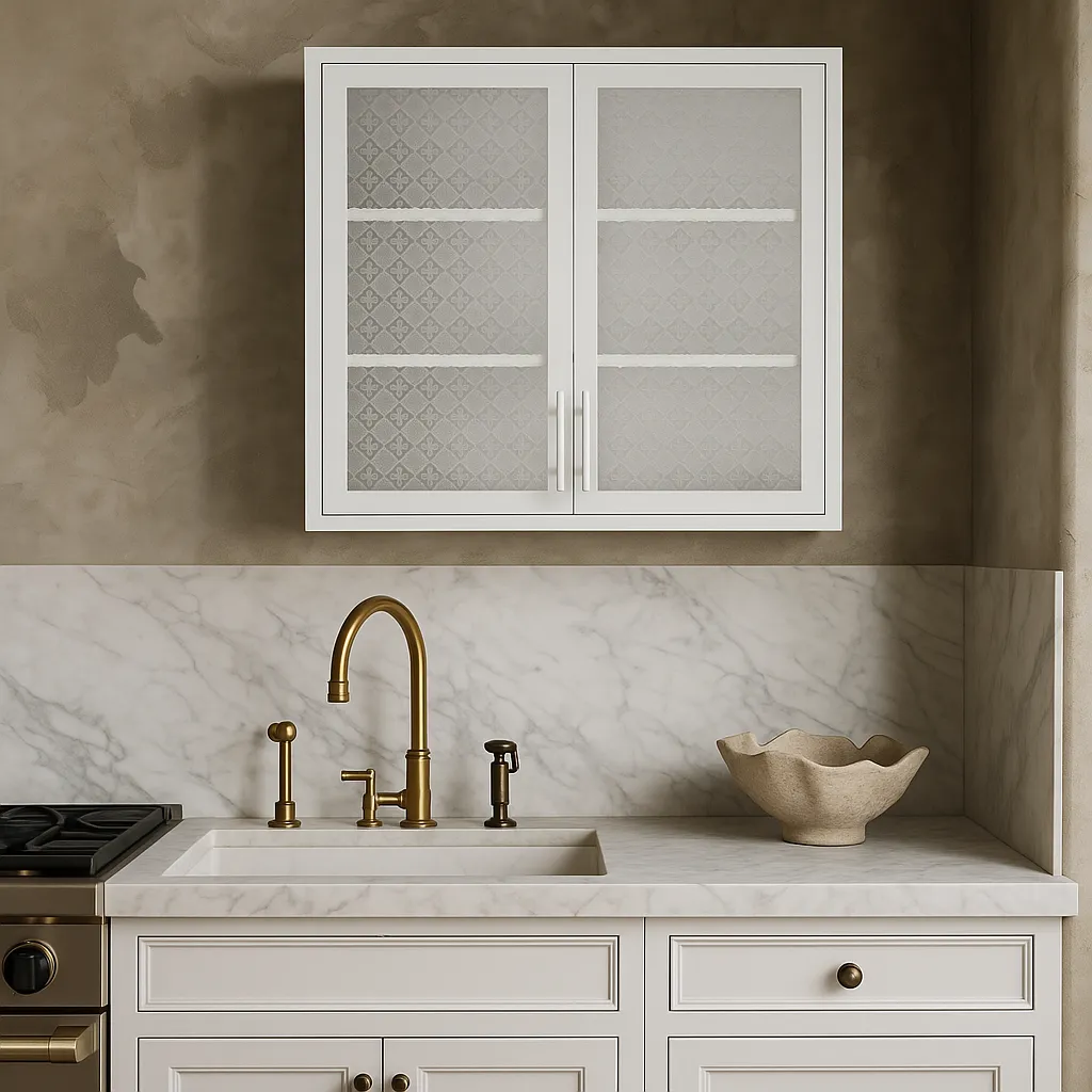 Aoibox Steel Wall Mounted Cabinet with Glass Door, 31.50 in. W x 11.80 in. D x 30 in. H, photo 4 of 4