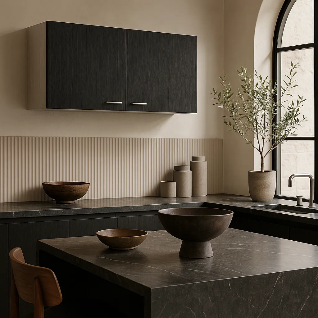 Amucolo Wall Kitchen Cabinet with Double Doors - 39.3 in. W x 12.6 in. D x 19.3 in. H, photo 2 of 4