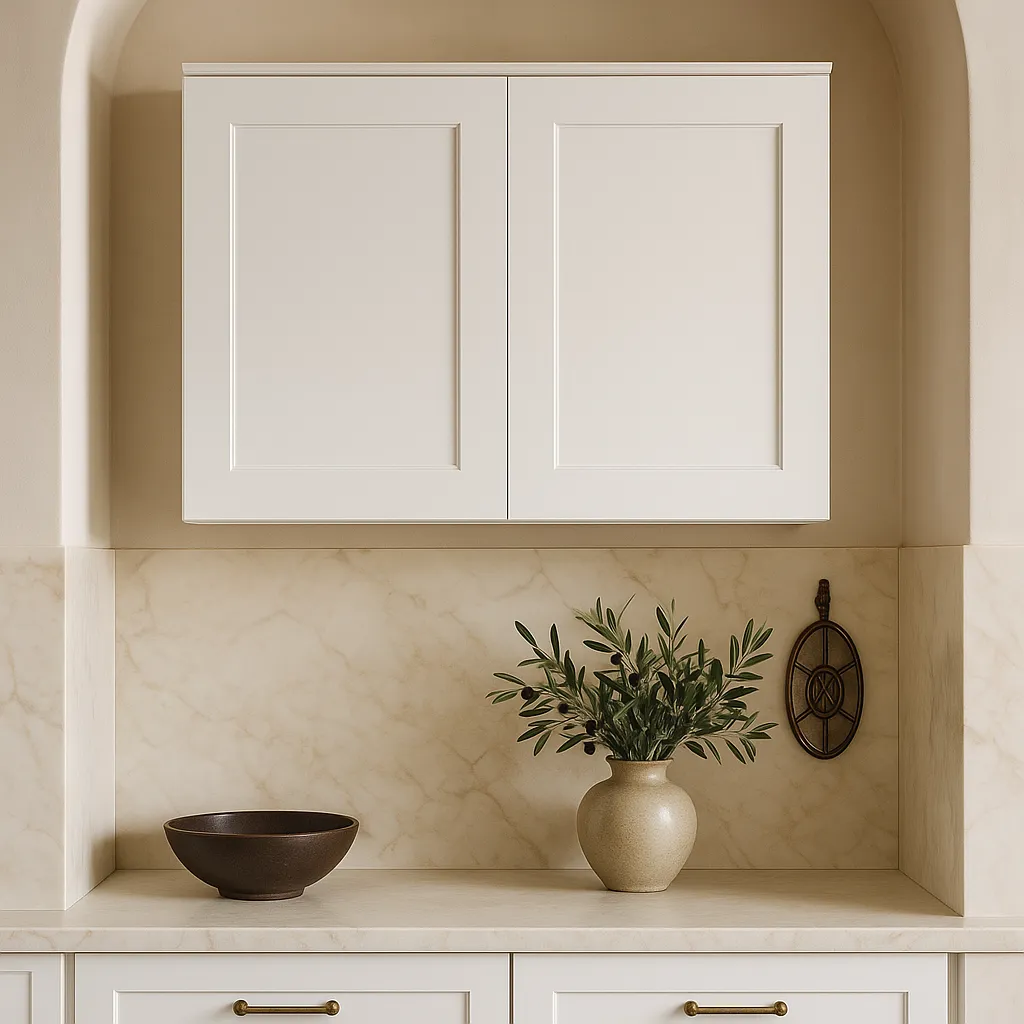 Design House Brookings Solid Wood Shaker Wall Kitchen Cabinet, White, 36x24x12 in., photo 3 of 4