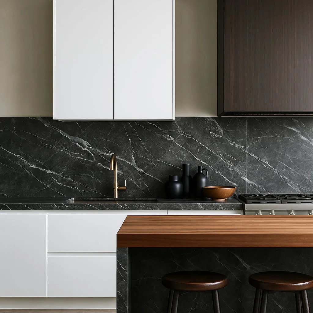 Cambridge Radiance White Gloss Slab Wall Kitchen Cabinet, 27x12x36 in., photo 2 of 4