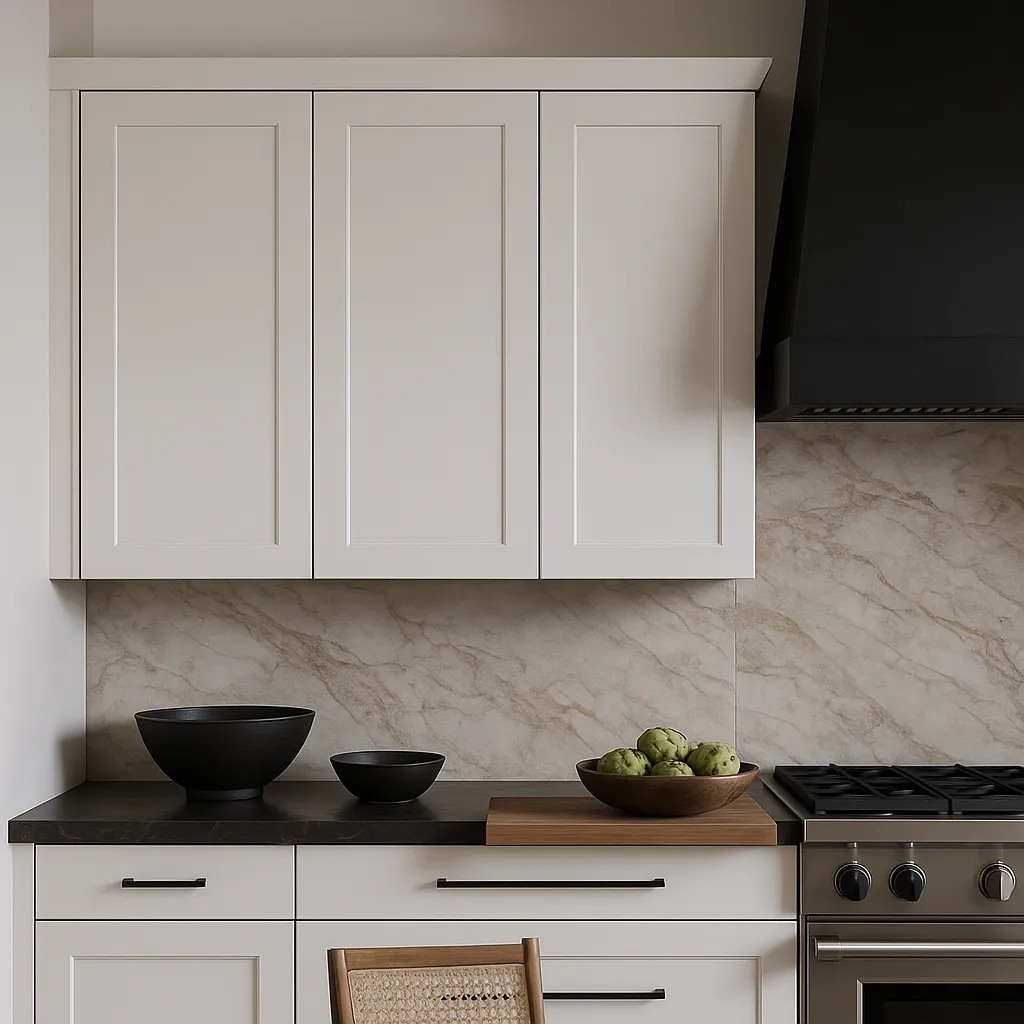 HOMLUX Ready to Assemble Wall Kitchen Cabinet in Shaker White - 18 in. W x 12 in. D x 42 in. H, photo 4 of 4