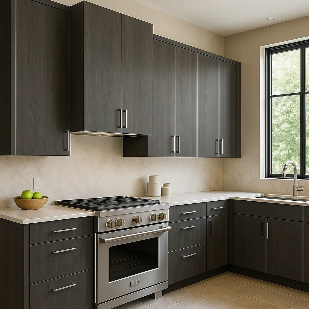 Cambridge Carbon Marine Wall Kitchen Cabinet - Quick Assemble, Modern Style, photo 4 of 4