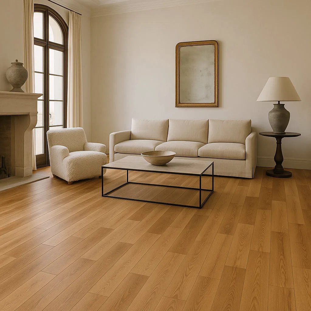 CALI Aqua Tough Plus Honey Beam Waterproof Luxury Vinyl Plank Flooring - 23.9 sq ft Carton, photo 4 of 6