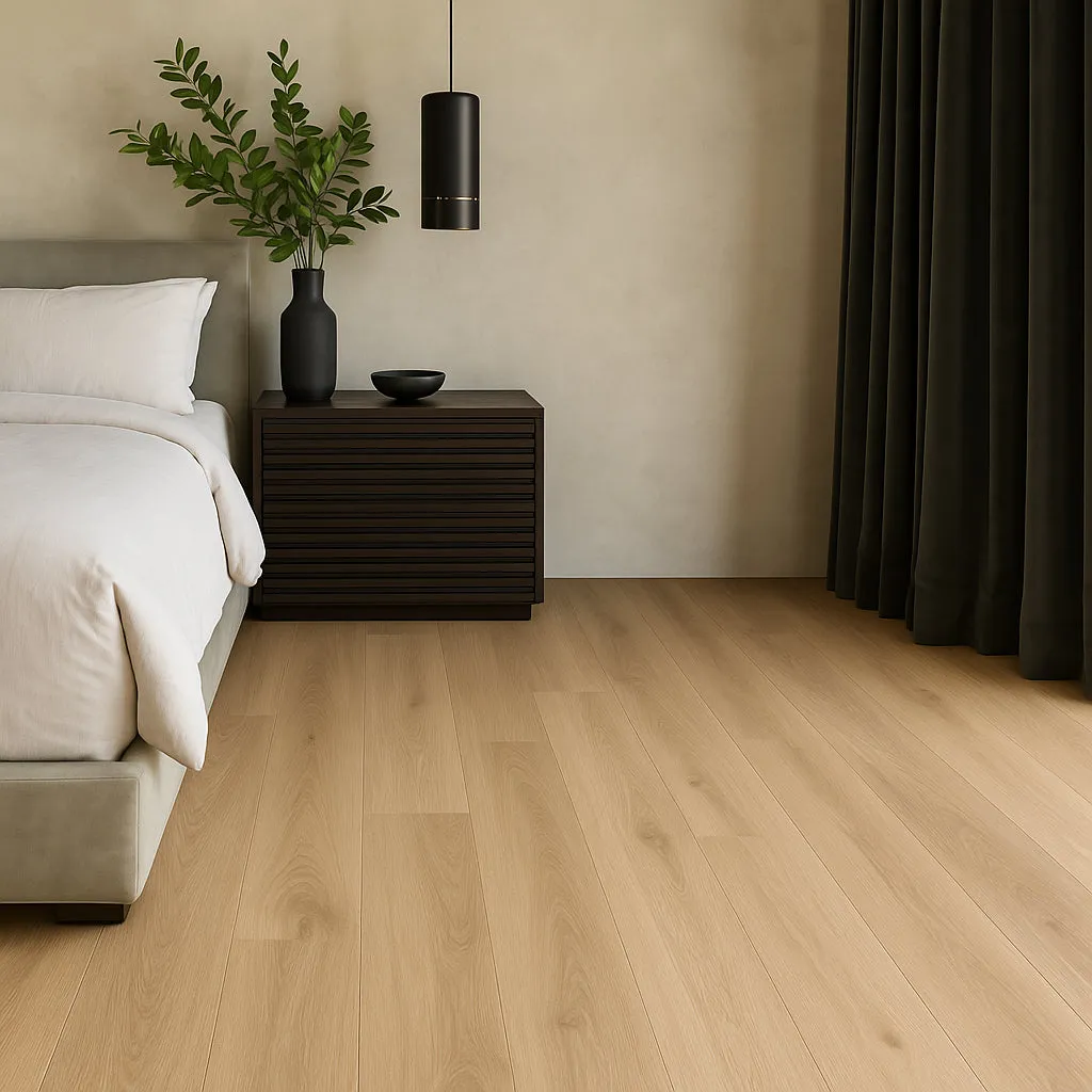 CALI Windansea High Tide Rockaway Oak Vinyl Plank Flooring - 20-mil Wear Layer, Waterproof, 26.22 sq ft Carton, photo 3 of 6