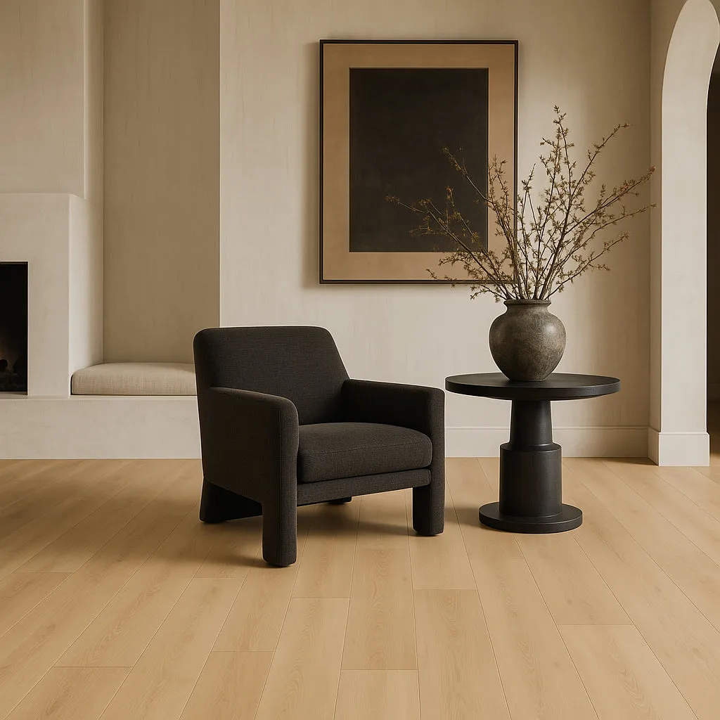 CALI Aqua Tough Caspar Cream 20-mil Waterproof Vinyl Plank Flooring - 23.77 sq ft Carton, photo 3 of 6