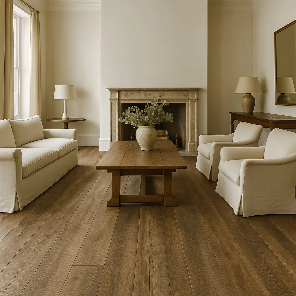CALI Aqua Tough Vinyl Plank Sample - Redefined Pine, Waterproof Flooring, 6" x 7-1/8" x 3/16" Dimensions, photo 4 of 6