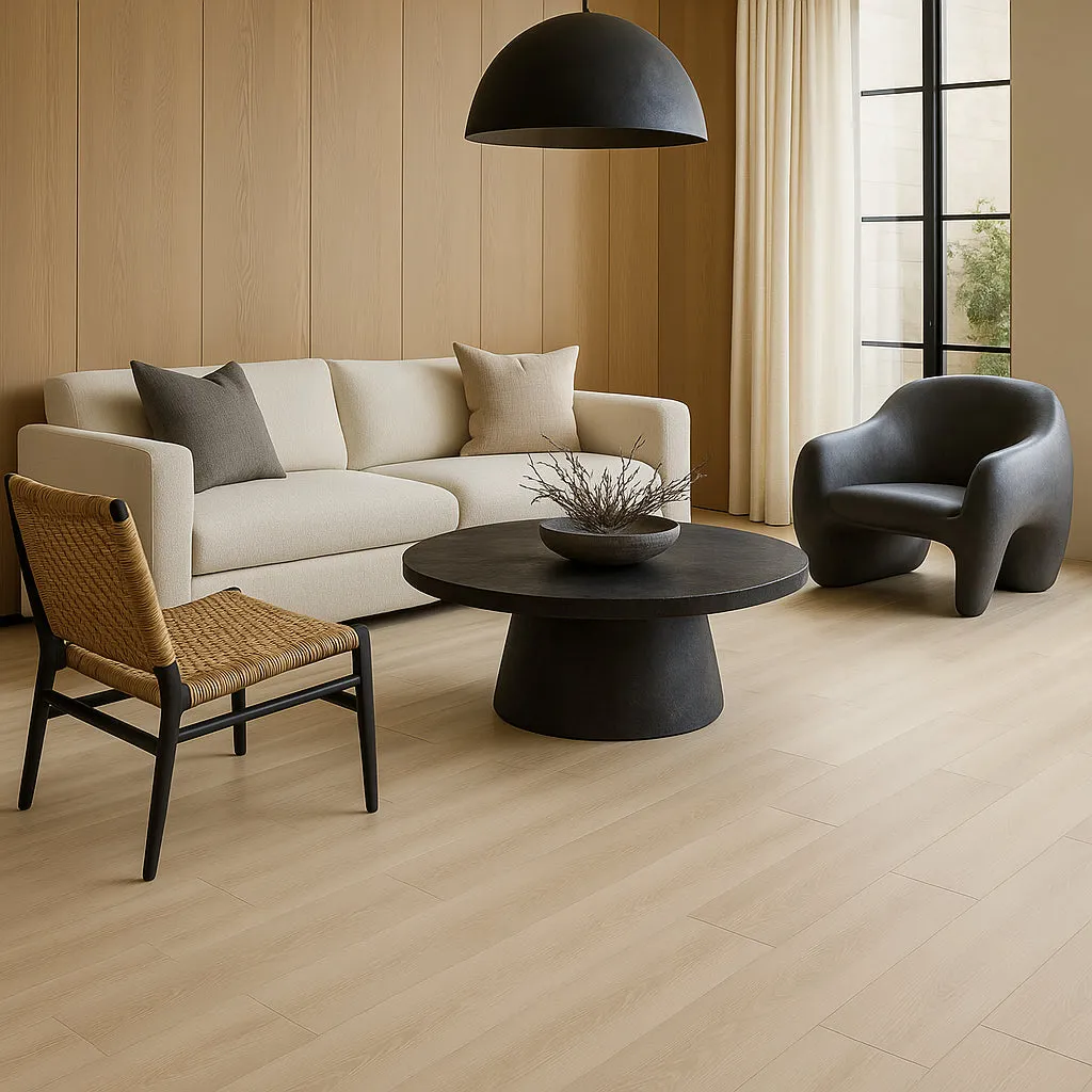 CALI Laguna Crystal Crescent Vinyl Plank Flooring - Waterproof, Scratch-Resistant, 20-mil Wear Layer, 18.15 sq ft Carton, photo 3 of 6