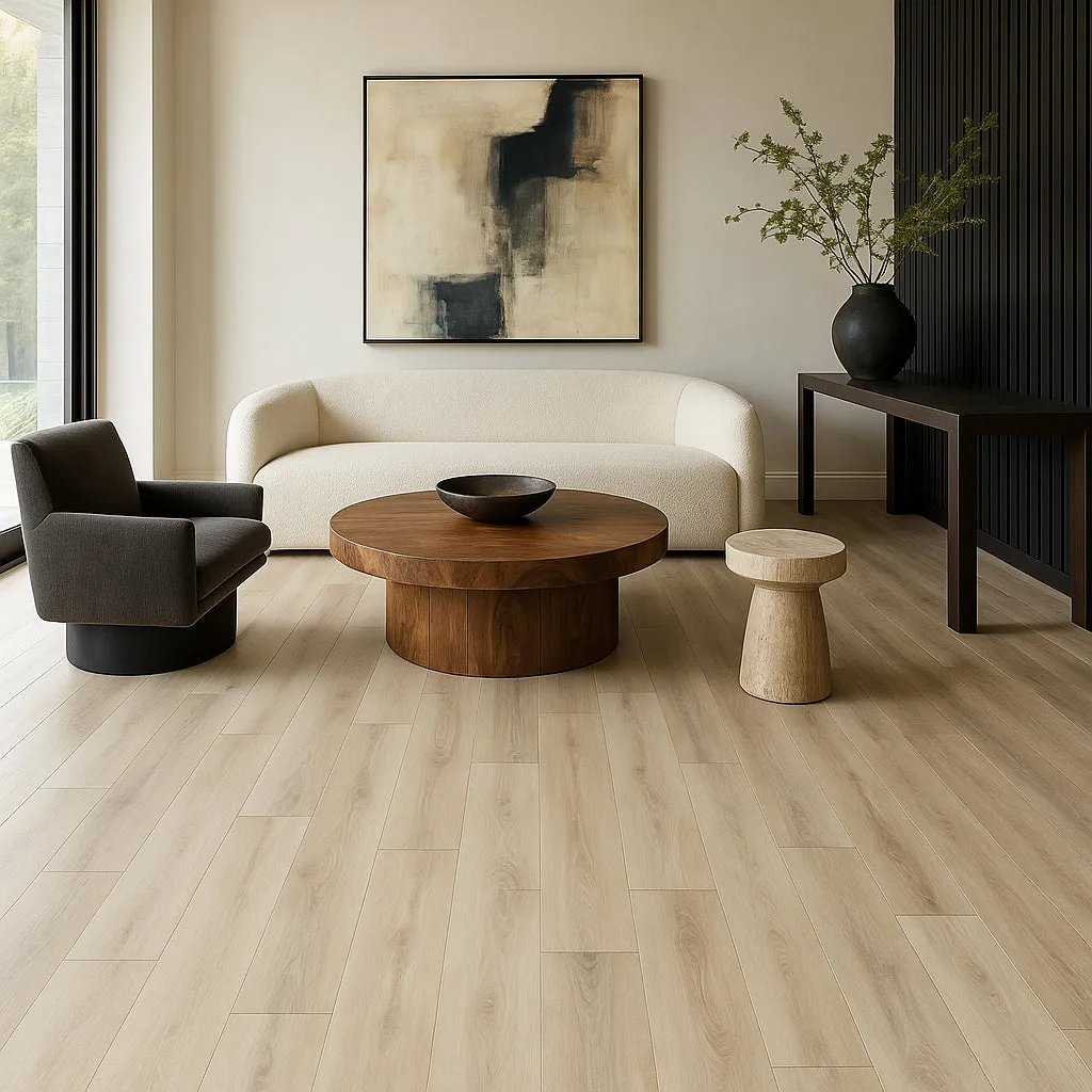CALI Salty Strand Luxury Vinyl Plank Flooring - Waterproof, 20-mil Wear Layer, 26.62 sq ft Carton, photo 3 of 6