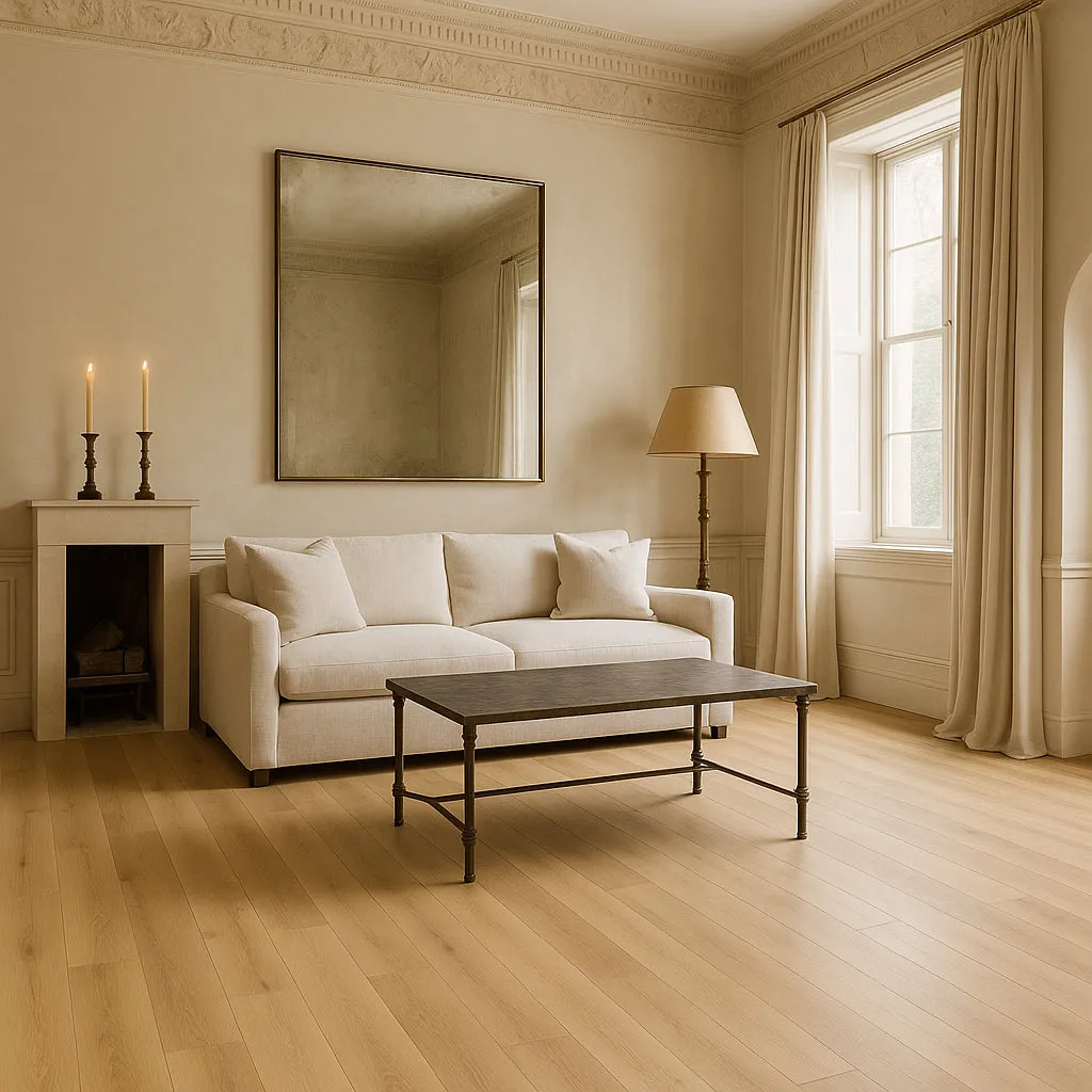 CALI Morro Beige Luxury Vinyl Plank Flooring - 20-mil Wear Layer, Waterproof, 26.62 sq ft Carton, photo 4 of 6